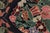Antique Hooked Rug in Black With Floral Medallion & Patterns From Rug & Kilim For Sale In New York - Image 6 of 7