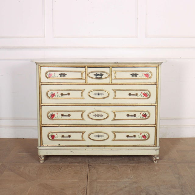 19th Century Spanish Commode in Oak and Marble, 1890s For Sale - Image 11 of 11