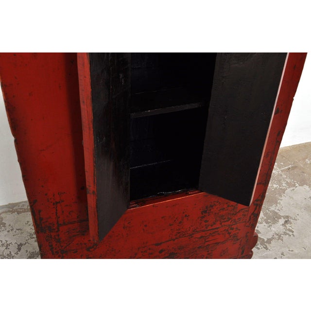 Wood Antique Pine Cabinet, 1890s For Sale - Image 7 of 12