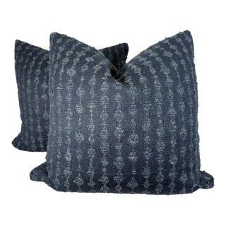 Lee Jofa "Serai" in Midnight 22" Pillows-a Pair For Sale
