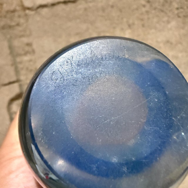 1990s Veiled Glass Art Panel Sculpture Edward Kachurik For Sale - Image 12 of 13