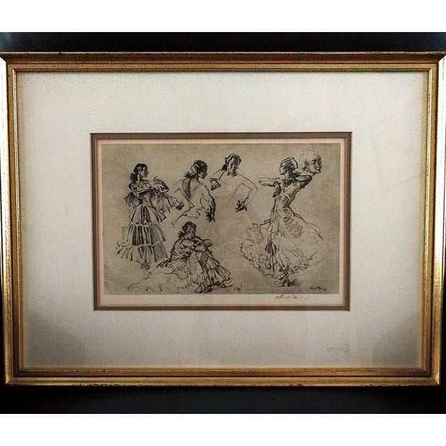 Flamenco Study – Signed Print by Sir William Russell Flint For Sale - Image 14 of 15