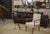 Black Wrought Iron Floor Lamp in the style of the Marolles Workshops, 1950s For Sale - Image 8 of 10