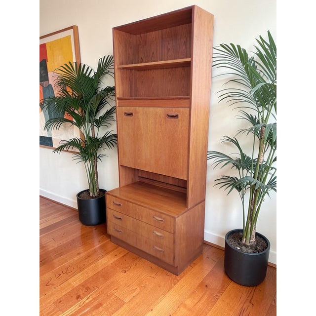 Brown Vintage Fresco Teak Secretaire from G-Plan, 1970s For Sale - Image 8 of 18