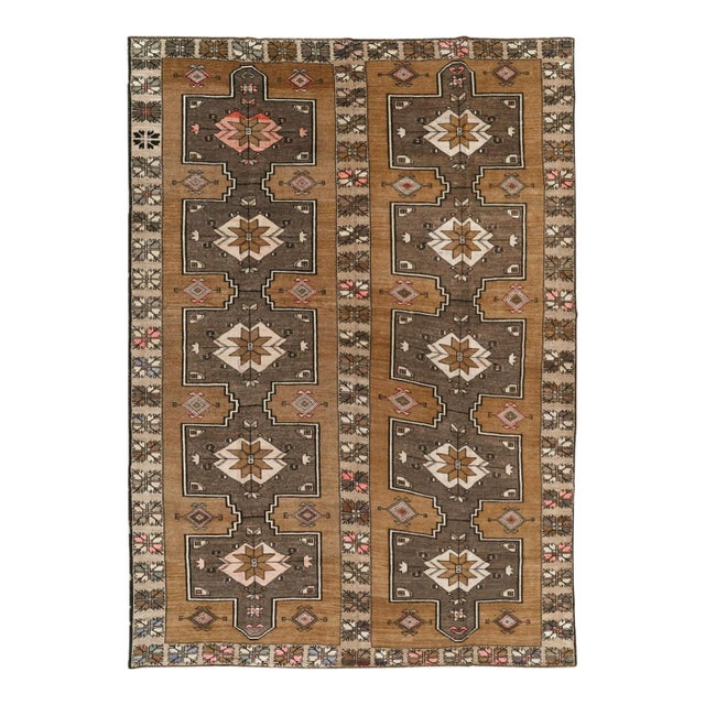 Galerie Shabab Collection Mid-20th Century Turkish Anatolian Room Size Carpet For Sale