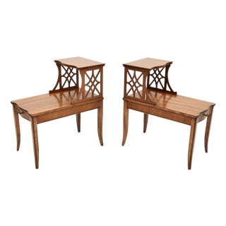 Regency Style Side Tables, 1930s, Set of 2 For Sale