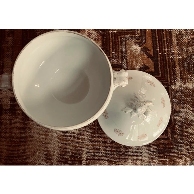 Old Paris Antique French Porcelain Lidded Tureen For Sale - Image 4 of 12