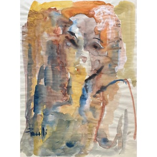 Gilbert Pauli, Innocence, Watercolor on Paper, 1997 For Sale