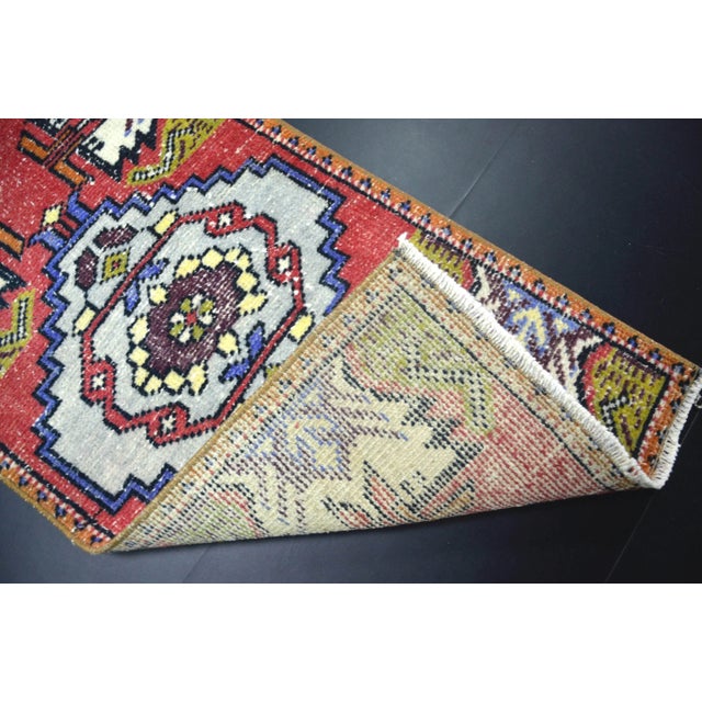 Vintage Wool Rug, 1960 For Sale - Image 3 of 6