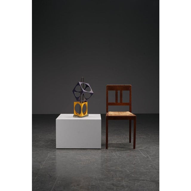 Ma. Looman, Abstract Sculpture, 1960s, Mixed Media For Sale - Image 10 of 15