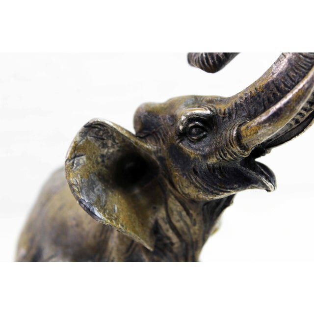 Mid-Century Metal Elephant Figurine, 1960s For Sale - Image 9 of 13