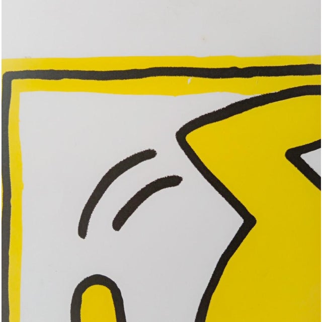 1990s Estate of Keith Haring, One Man Show, Offset Lithograph, 1991 For Sale - Image 5 of 13