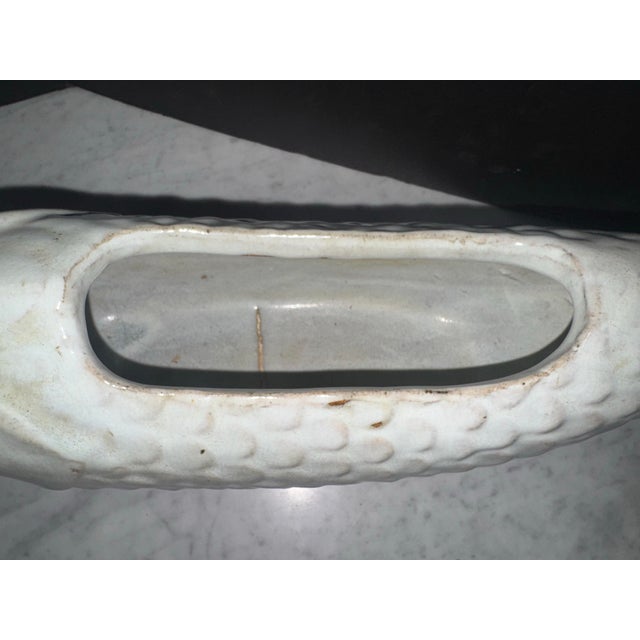 Chinese Vintage Chinese Export Stoneware Koi Planter For Sale - Image 3 of 12