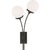 Prescott Left Sconce in Bronze with White Glass Designer: kate spade new york Finish: Bronze Height: 20.5" Width: 12"...