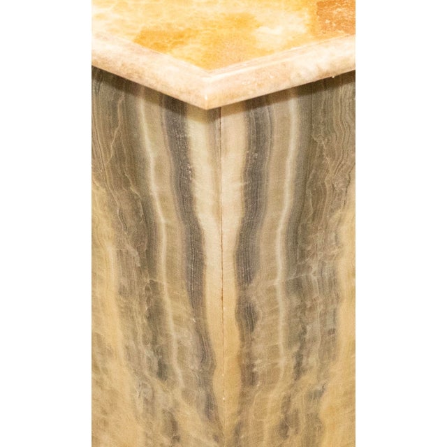 French Coffee Table in Onyx For Sale - Image 3 of 4