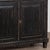 19th Century Swedish Black Painted Pine Sideboard Buffet With Fluted Carved Panels For Sale - Image 13 of 15