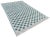 Cotton Checked Gingham Reversible Rug - 9x12. These special flat-weave dhurries are hand-woven with 15 ply 100% cotton...