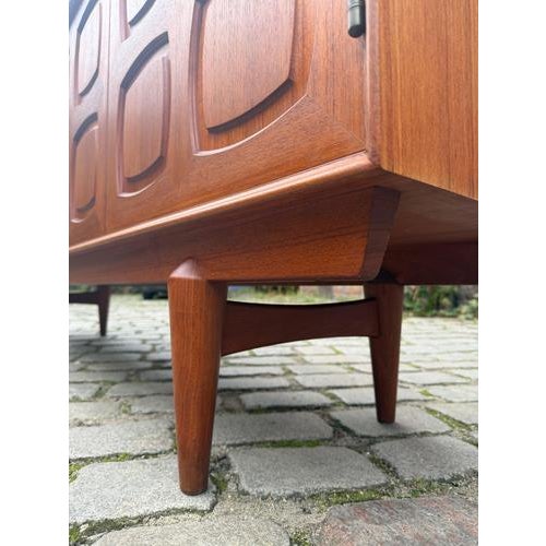 Wood Frithjof Sideboard in Teak by Rolf Rastad and Adolg Relling for Gustav Bahus For Sale - Image 7 of 11
