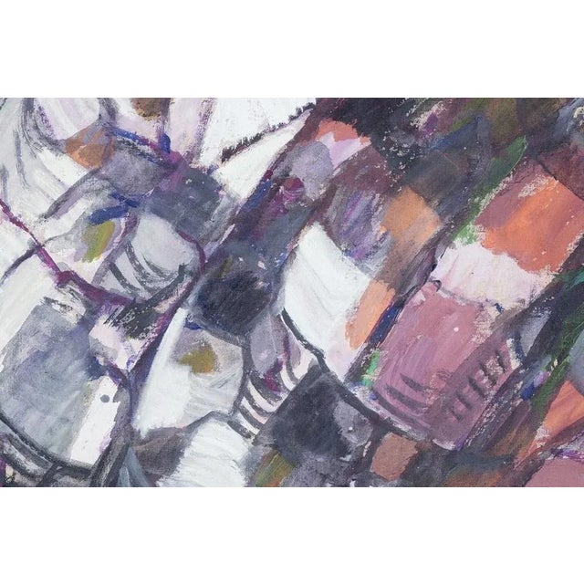 Gunnar Nordström, Abstract Composition, 1969, Oil on Canvas For Sale - Image 3 of 8