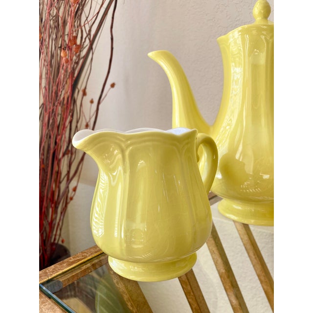 【CFCL】POTTERY TOP4 yellow 3 Cup Yellow Teapot - The Kate Pearl Tea Room