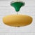 Mid-Century Modern Scandinavian Functionalist Ceiling Lamp from Böhlmarks, Sweden, 1930s For Sale - Image 3 of 14