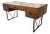 Crate & Barrel Atwood Rustic Industrial Desk For Sale