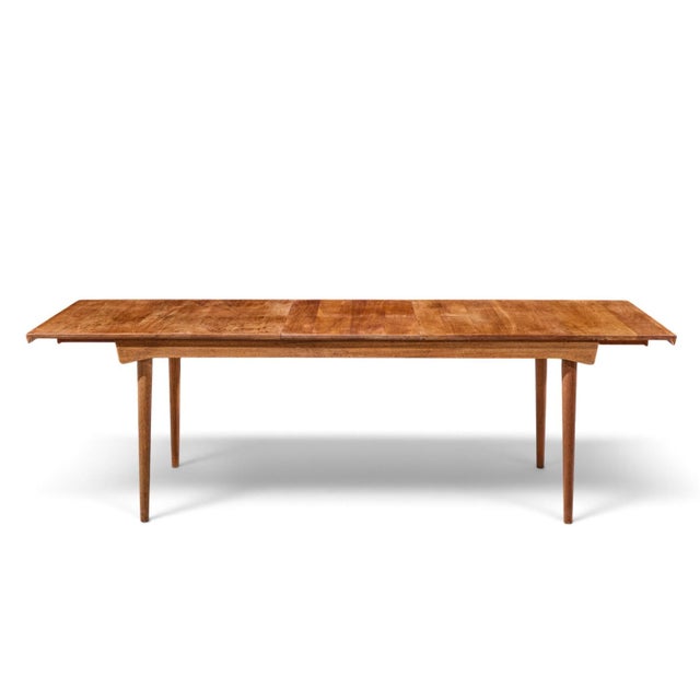 Finn Juhl for France & Søn Fd510 Expanding Teak Dining Table With 2 Leaves For Sale - Image 10 of 14