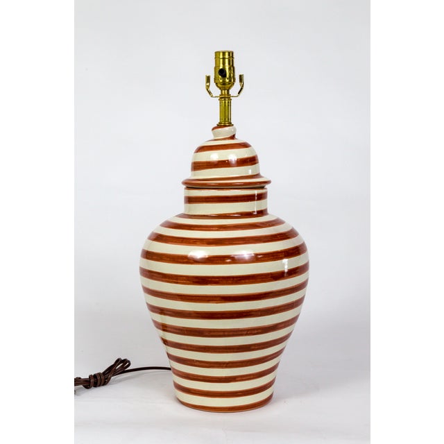 LAMP Kalypto indigo on Italian ceramic base