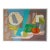 J Rothenberg (1935-2001) Modernist Abstract Still Life Mix Media Original Painting For Sale