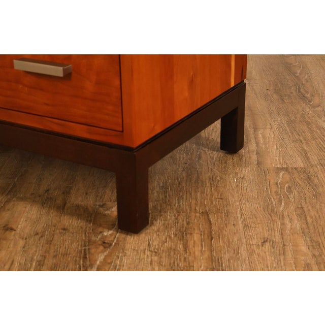 Stickley Metropolitan Collection Cherry Nightstand For Sale - Image 12 of 18