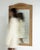 Circa 1910 French Art Nouveau Natural Wood Wall Mirror, Large Scale For Sale - Image 4 of 7