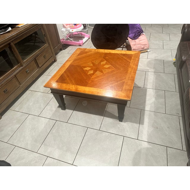 French Late 20th Century Directoire Style Coffee Table For Sale - Image 3 of 3