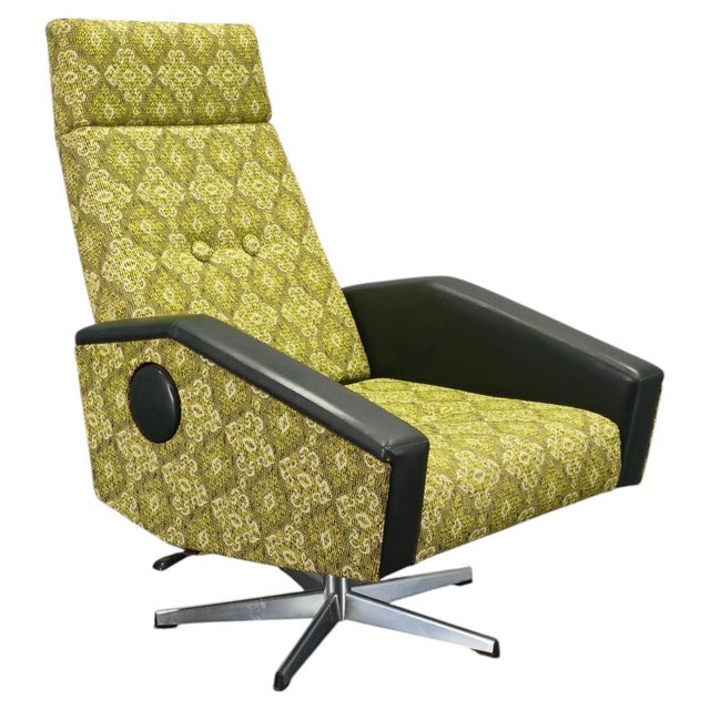 Mid-Century Modern Reclining Lounge Chair, 1970s For Sale - Image 16 of 16