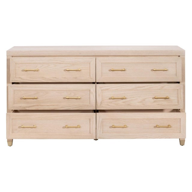 Stella 6-Drawer Double Dresser by Essentials for Living For Sale - Image 4 of 9