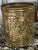 Mid 20th Century Embossed, Brass, DecorativeWaste Basket/ Umbrella Stand, Planter, in a Tavern Scene For Sale - Image 4 of 7
