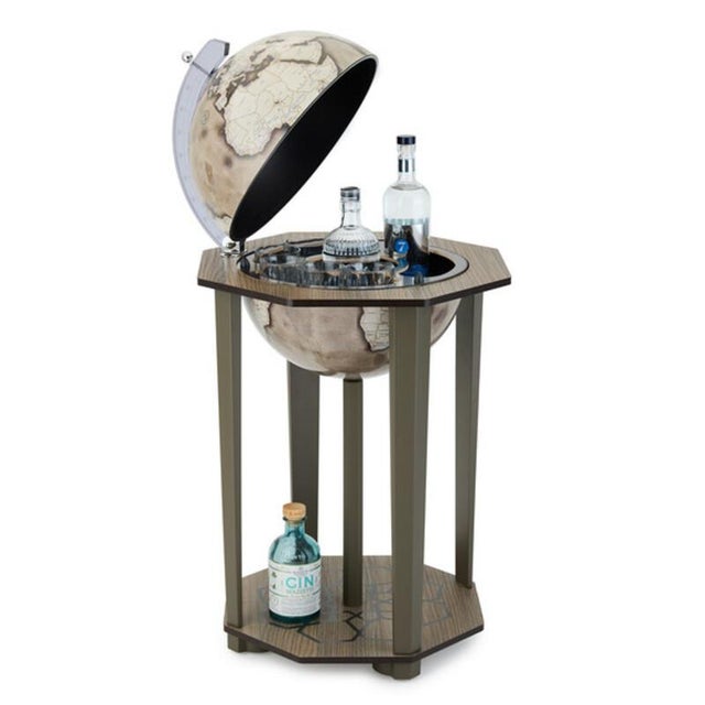 Design, poise, charm\. Oktagono, Zoffoli's first modern bar globe. A globe with a pure geometric design, it recalls the...