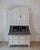 Writing cupboard from around 1800 hundered in pine, Sweden For Sale - Image 11 of 13