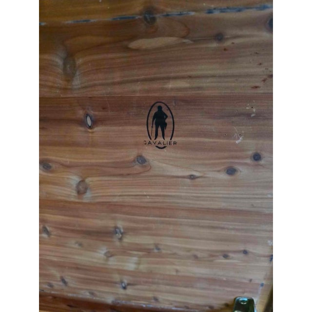 Vintage Cavalier Co. Mid-Century Cedar Chest For Sale - Image 12 of 12