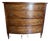 Antique American Hepplewhite Bow Front Chest of Drawers — Tiger Maple, Original Thistle Brass Hardware, C. 1800 For Sale
