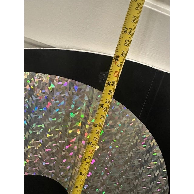 Black Vintage Retro Xl Yin Yang Sign Vintage 90s For Sale - Image 8 of 8