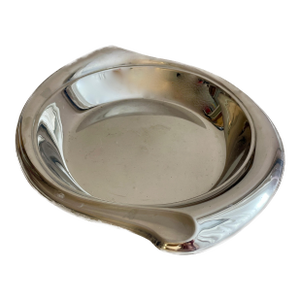1950s Mid-Century Modern Flair: 1847 Rogers Bros. Flair Silver Plate Serving Bowl