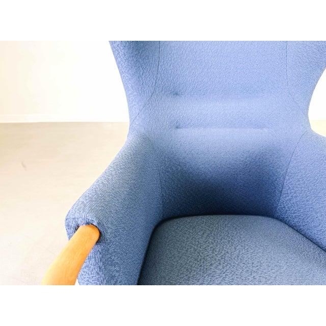 Set of Vintage Armchair & Ottoman from Claudia Stouby Møbelfabrik, 1970 For Sale - Image 10 of 13