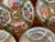 Rose Medallion Porcelain Plates, 19th Century - Set of Nine For Sale - Image 10 of 11