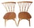 Vintage Candlestick Dining Chairs in Elm and Beech by Lucian Ercolani for Ercol, 1960s, Set of 2 For Sale