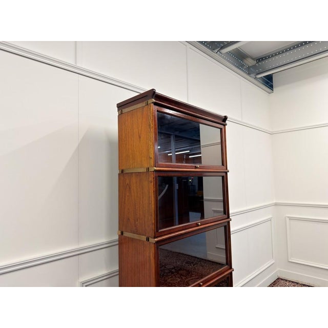 Wood English Bookcase from Globe Wernicke For Sale - Image 7 of 14
