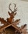 1980s 1980s German Hand Carved Hunter's Trophy Cuckoo Clock in the Black Forest Style For Sale - Image 5 of 9