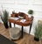 1940s Vintage Italian Walnut and Burl Wood Writing Desk, 1940s For Sale - Image 5 of 11