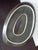 Kiln 14" Porcelain Mocha Oval Plate by f.o.h. Front of the House For Sale In Kansas City - Image 6 of 6