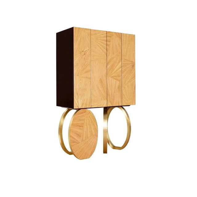 Contemporary Mirage Bar Cabinet by Memoir Essence For Sale - Image 3 of 6