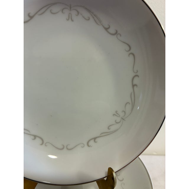 Vintage Kimberly Fine China "Trianon" Bowls, Set of 12 For Sale - Image 10 of 13